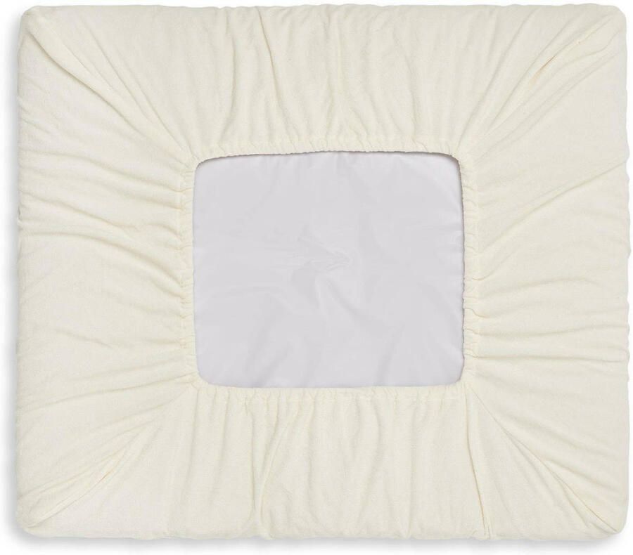 Jollein XL aankleedkussenhoes 75x85cm Spring knit ivory Wit Effen - Foto 2