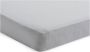 Jollein katoenen hoeslaken wieg 40x80 90cm soft grey Grijs Personage - Thumbnail 1