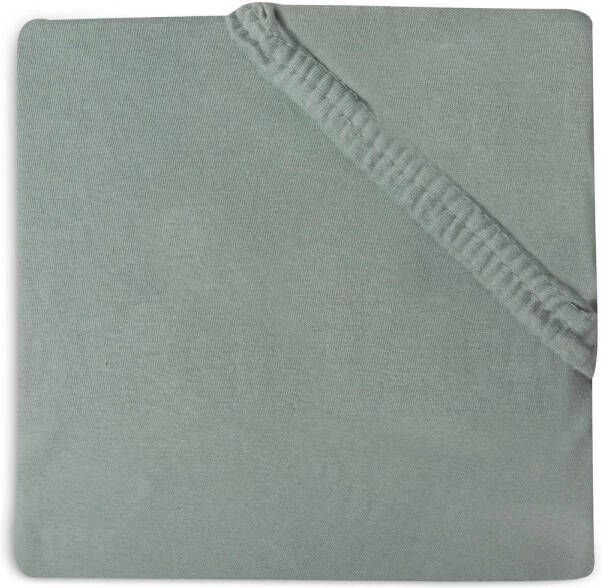 Jollein katoenen jersey juniorbed hoeslaken 70x140cm 75x150cm Ash Green Groen