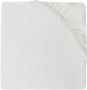 Jollein katoenen jersey juniorbed hoeslaken 70x140cm 75x150cm Ivory Wit - Thumbnail 1
