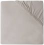 Jollein katoenen jersey juniorbed hoeslaken 70x140cm 75x150cm Nougat Beige - Thumbnail 1