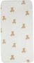 Jollein katoenen jersey wieg hoeslaken 40 50 x 80 90cm Teddy Bear Wit Personage - Thumbnail 1