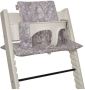 Jollein meegroei stoelverkleiner voor Stokke Tripp Trapp Botanical Nougat Accessoire Beige - Thumbnail 1