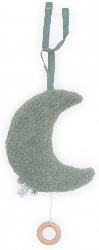 Jollein Muziekhanger Moon 20 cm ash green Muziekmobiel Groen