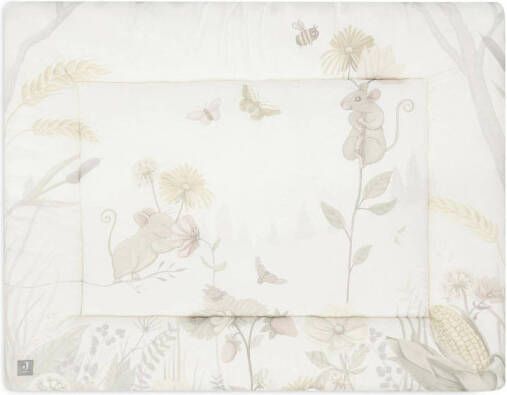 Jollein reversible boxkleed 75x95cm Dreamy Mouse Ivory