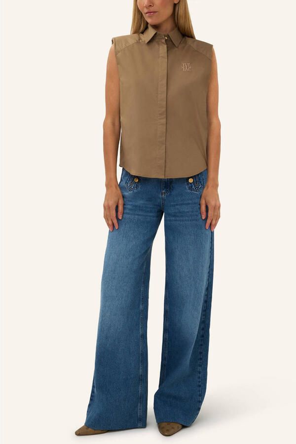 JOSH V Dames Blouses Susie Camel - Foto 5