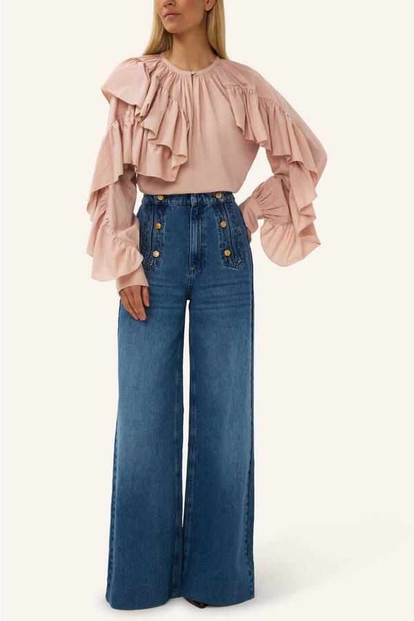 JOSH V Dames Blouses Bodina Beige - Foto 6