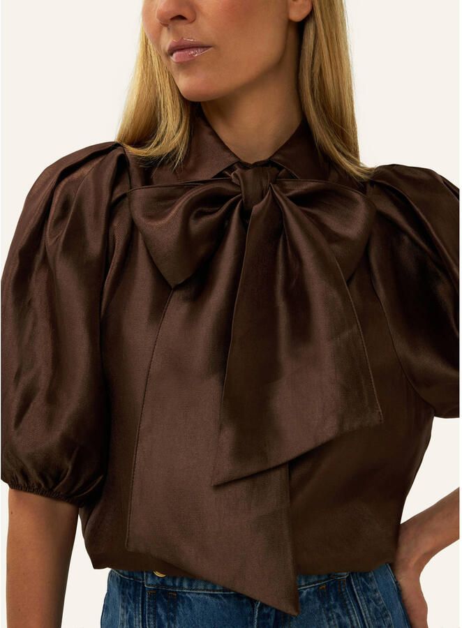 JOSH V Dames Blouses Sylviana 0108 Bruin - Foto 6
