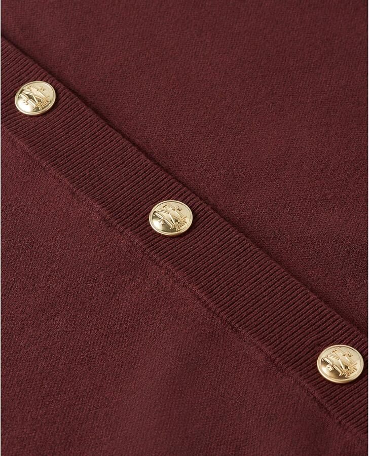JOSH V Dames Truien & Vesten Fliss Cardigan Bordeaux - Foto 7