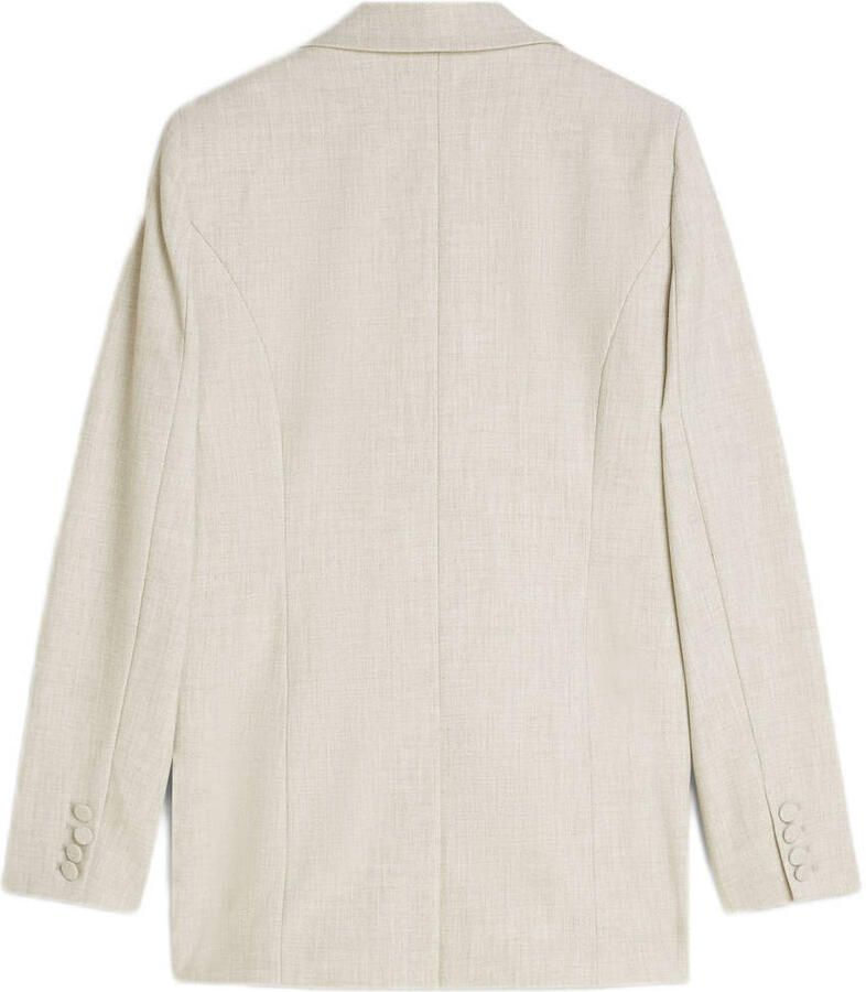 JOSH V gemêleerde rechtvallende blazer DILLEN grijs melange - Foto 5