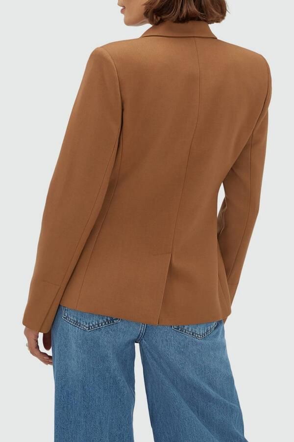 JOSH V getailleerde blazer cognac - Foto 2