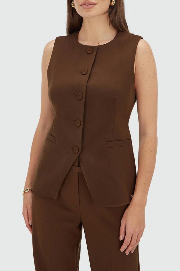 JOSH V Dames Blazers Kiro Bruin - Foto 7