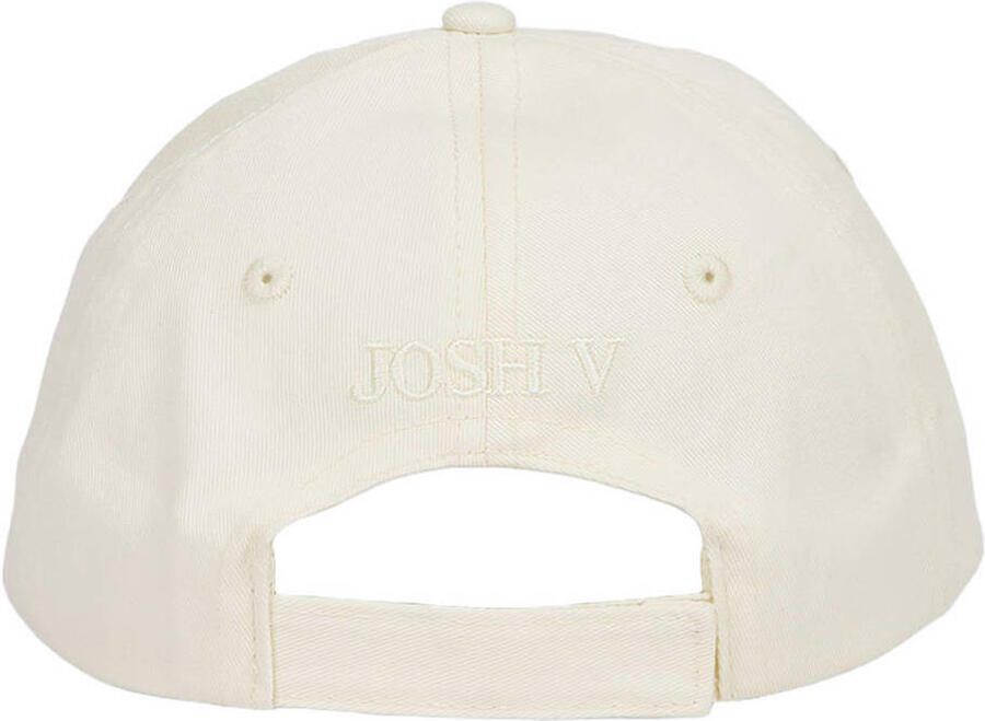JOSH V pet met logo ecru - Foto 3