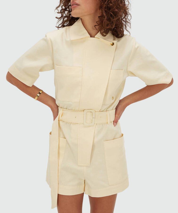 JOSH V Dames Jumpsuits Vivee Creme - Foto 6