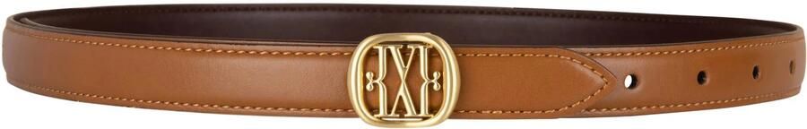 JOSH V reversible riem Dorissa camel donkerrood - Foto 3