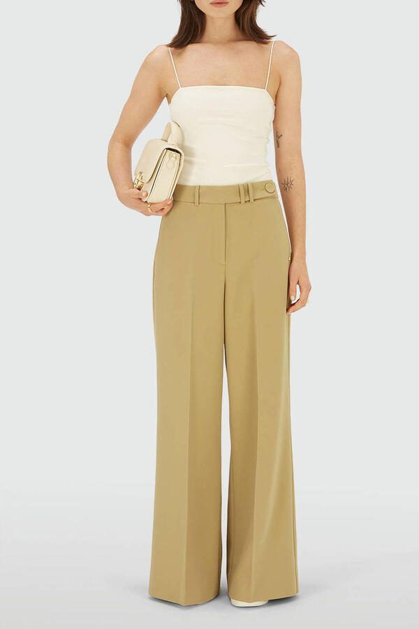 JOSH V straight high waist chino lichtgroen - Foto 5