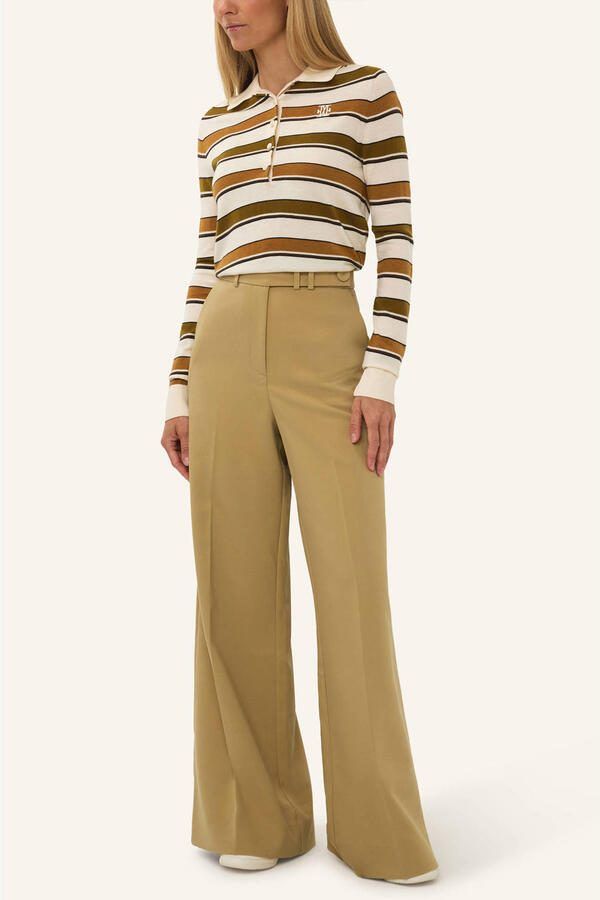 JOSH V straight high waist chino lichtgroen - Foto 7