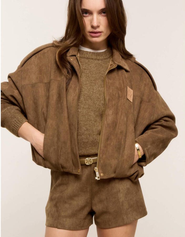 JOSH V Dames Jassen Vito Jacket Bruin - Foto 6