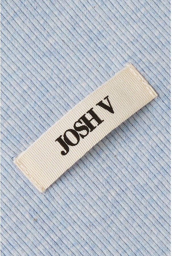 JOSH V T-shirt blauw - Foto 3