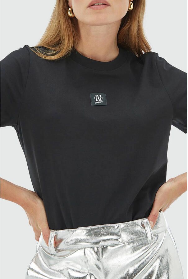 JOSH V Dames Tops & T-shirts Dorie Label Zwart - Foto 7