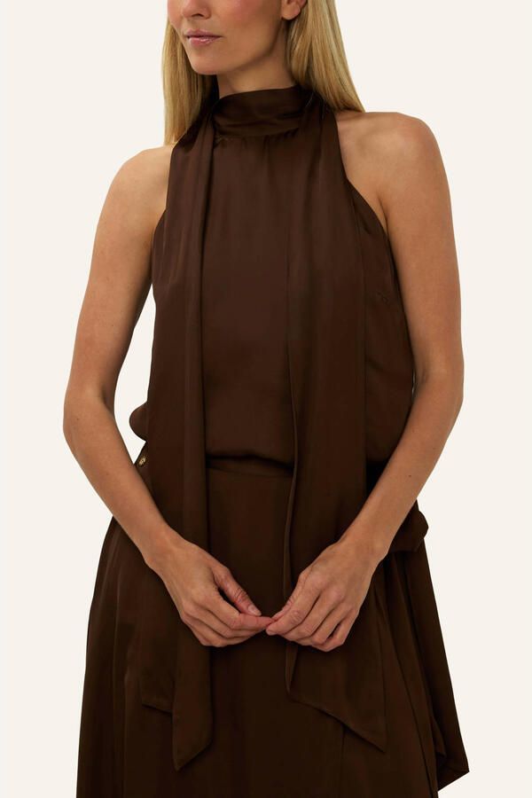 JOSH V top donkerbruin - Foto 3