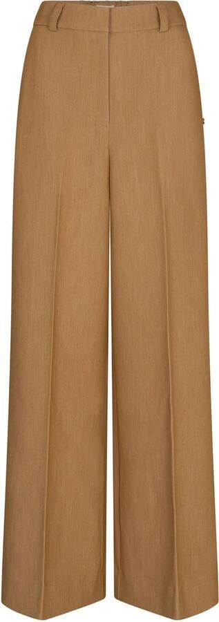 JOSH V wide leg broek camel - Foto 3