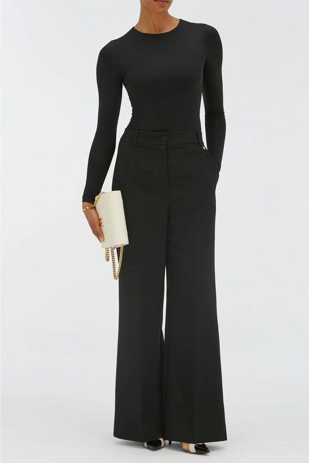 JOSH V wide leg high waist broek zwart - Foto 5