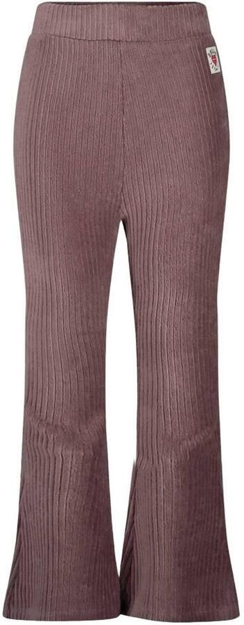 Jubel flared broek paars Meisjes Katoen Effen