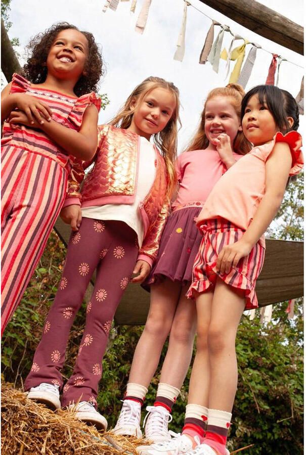 Jubel flared broek Salsa Sunset donkerrood - Foto 2