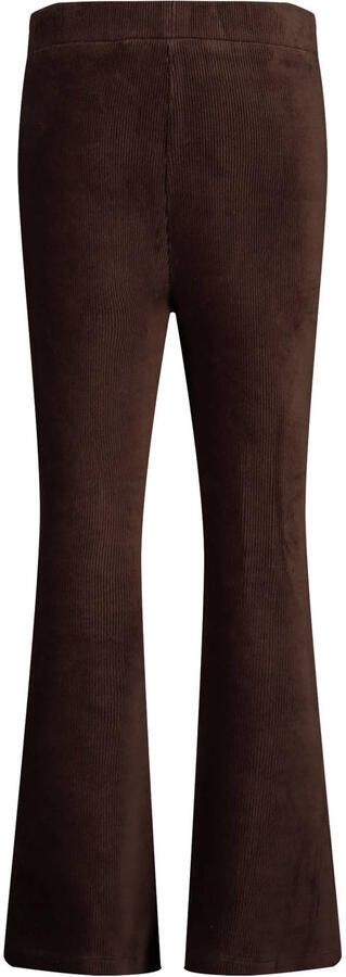 Jubel fluwelen flared broek City Chic bruin - Foto 3
