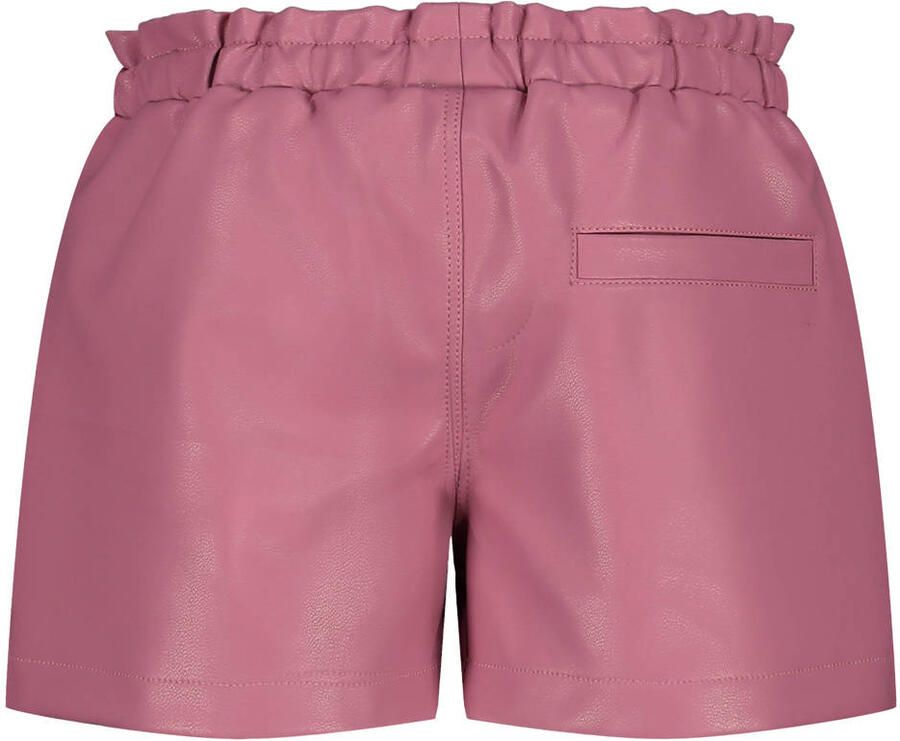 Jubel imitatieleren korte broek Moon Flowers roze - Foto 2