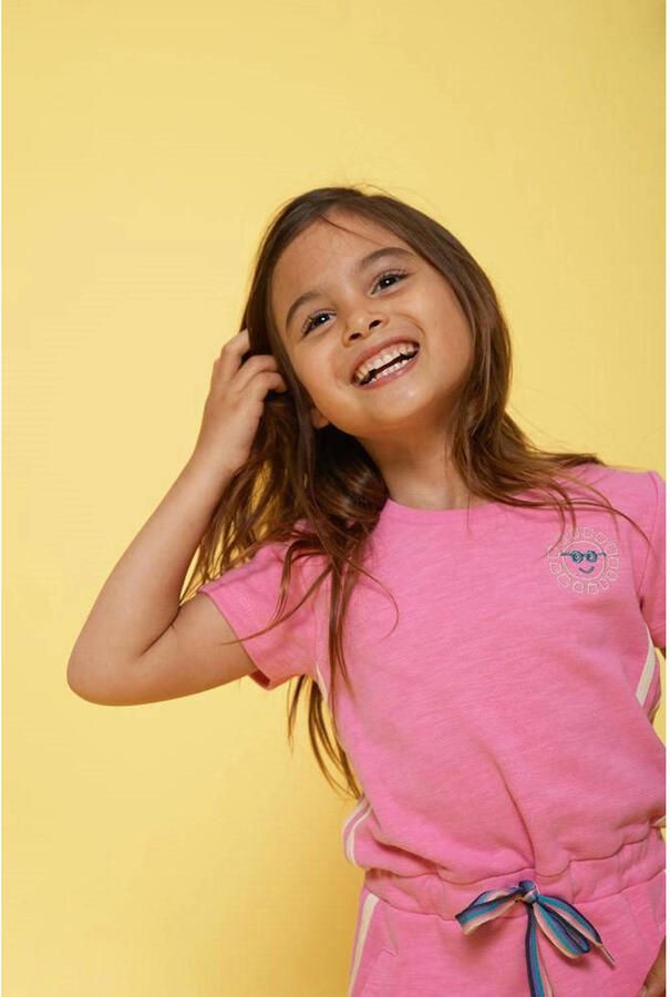 Jubel jurk Rolling into Spring roze