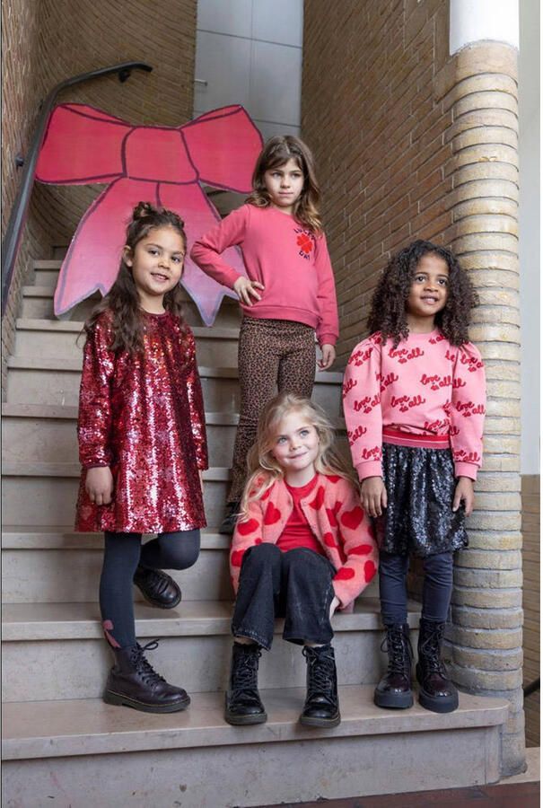 Jubel pailletten rok antraciet Queen Of Hearts - Foto 3