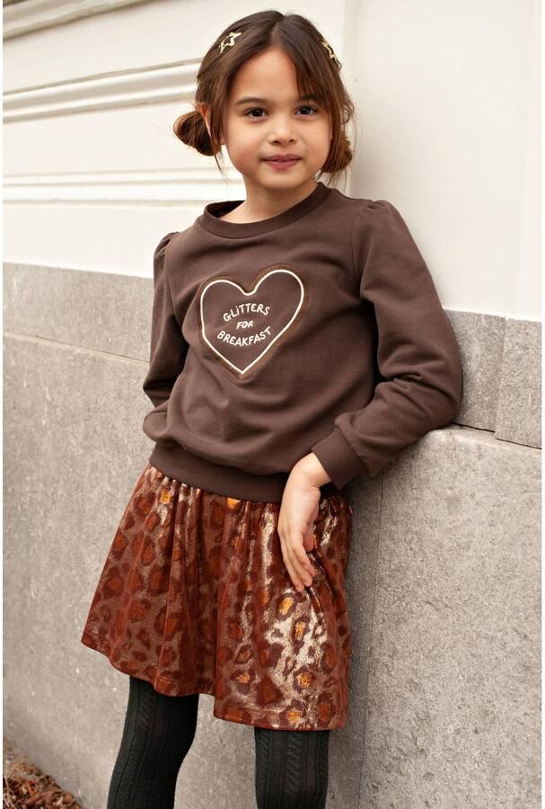Jubel rok City Chic panterprint bruin - Foto 2