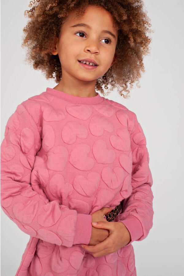 Jubel sweatjurk City Chic roze