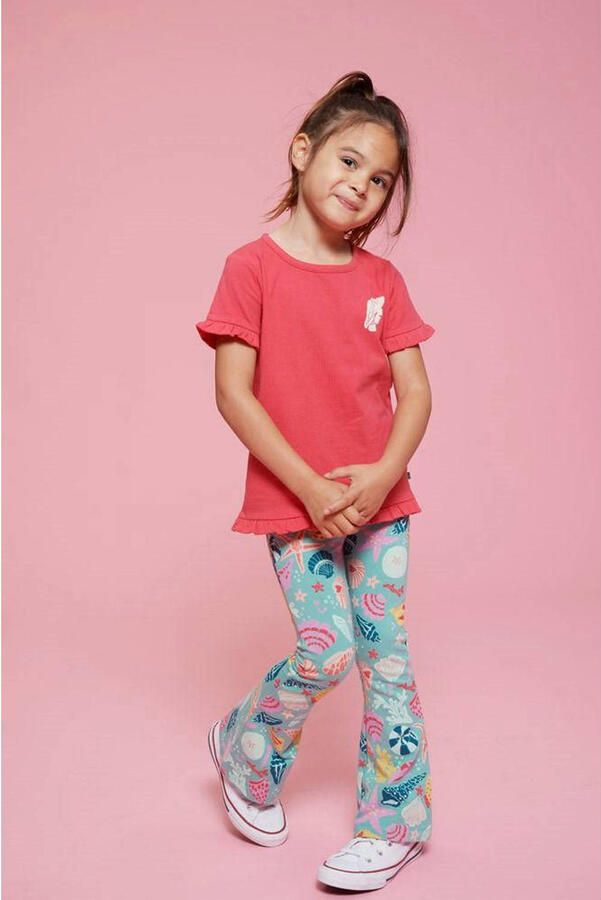 Jubel T-shirt Lazy Lagoon met backprint fuchsia - Foto 3