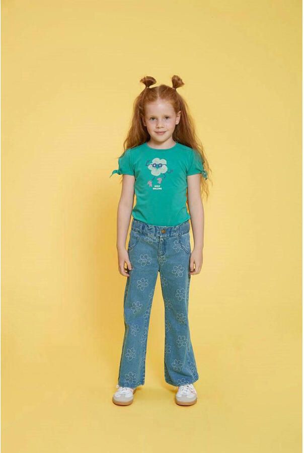 Jubel T-shirt Rolling into Spring groen - Foto 2
