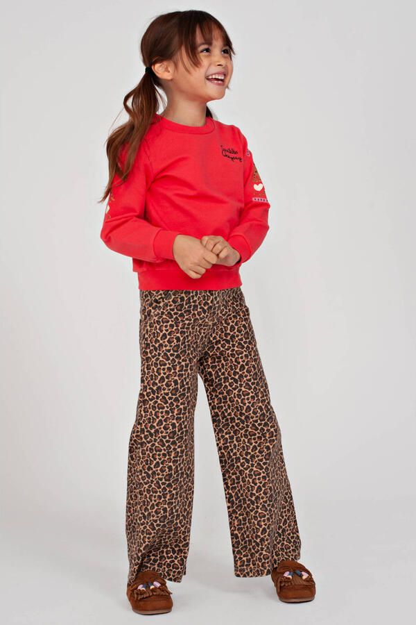Jubel wide leg jeans City Chic donkerbruin zwart - Foto 3