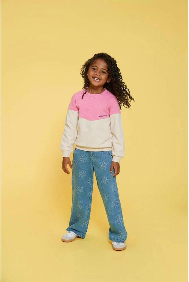 Jubel wide leg jeans Rolling into Spring light blue denim - Foto 3