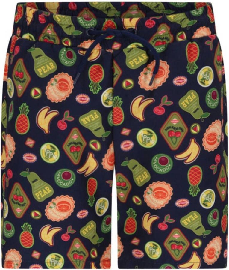 Just Beach zwemshort Poolday donkerblauw groen - Foto 2