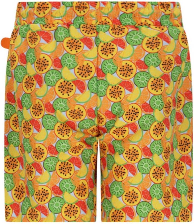 Just Beach zwemshort Poolday geel groen oranje - Foto 2