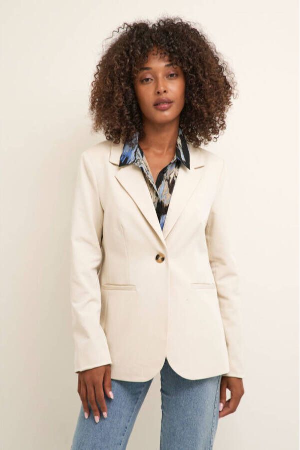 Kaffe Blazer met strookzakken model 'KASAKURA'