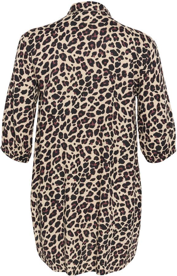 Kaffe Curve blouse bruin - Foto 3