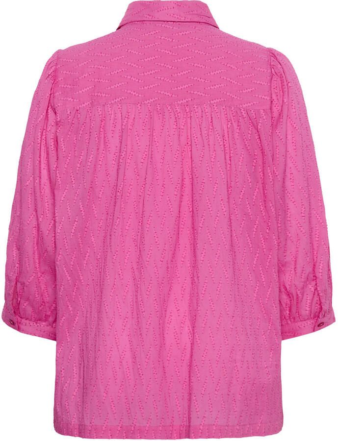 Kaffe Curve blouse roze - Foto 2