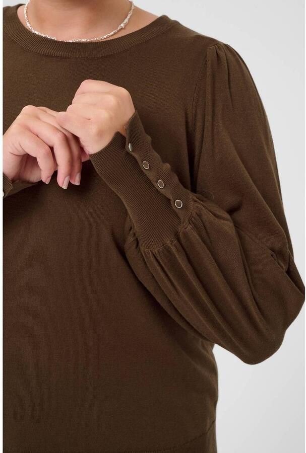Kaffe Curve pullover Plus Size bruin - Foto 2
