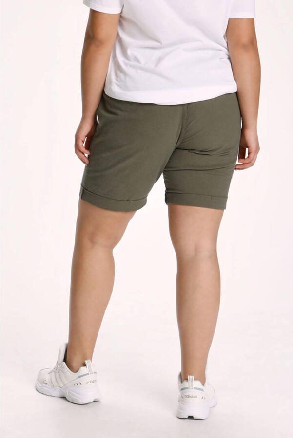 Kaffe Curve short Kcnana olijfgroen - Foto 2