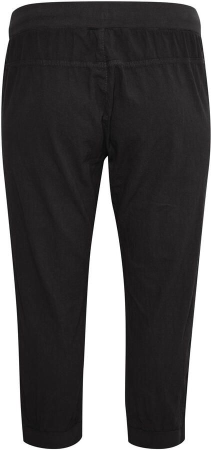 Kaffe Curve slim fit broek Kcnana zwart