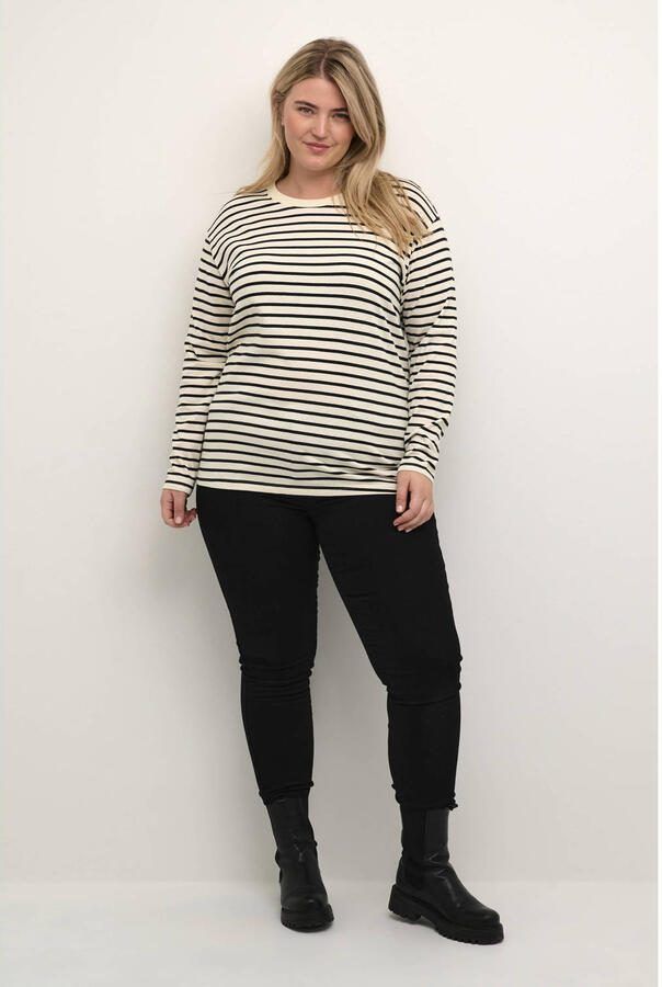 Kaffe Curve top ecru - Foto 2