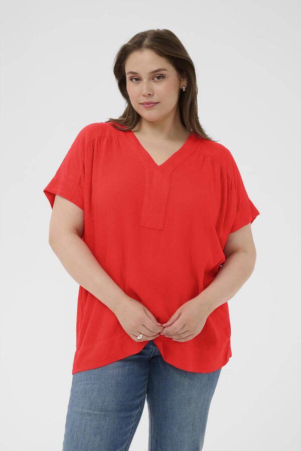 Kaffe Curve top rood