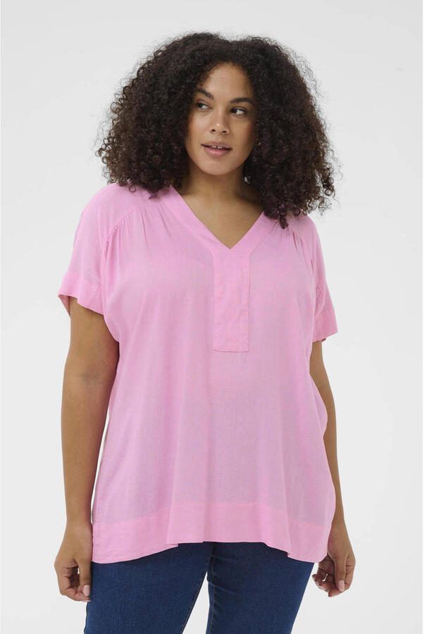 Kaffe Curve top roze